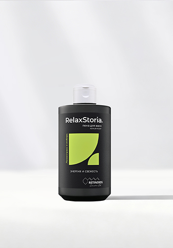 Пена для ванной, RelaxStoria, Лемонграсс и имбирь