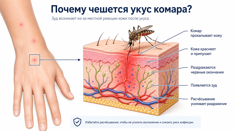 Азудол, гель после укусов насекомых, тело, зуд